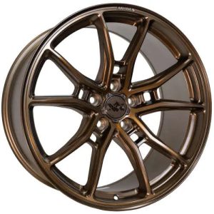 Anovia AN-10 Bronze w/ Bronze Tint Machined Spoke Faces 19x8.5 +35 | 5x114.3 (ANO0101985511435BZ)