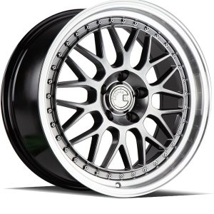 AodHan Wheels AH02 Hyperblack w/ Machined Lip 19x11 | 5x114.3 (AH021911511422HB)